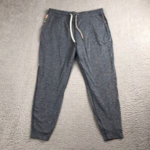 Wowie Kozie Joggers Women M Grey Heathered Drawstring Athletic Sweatpants